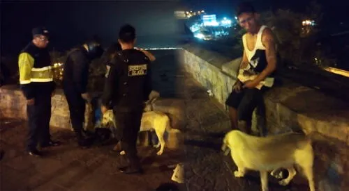 Sujeto usaba a su can durante robos a transeúntes en Chorrillos. elpopular.pe