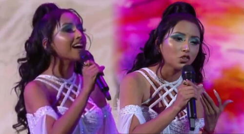 Lita Pezo se presentó en la final de Viña del Mar 2024. elpopular.pe