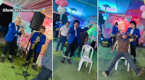TikTok: payaso anima baby shower de joven pareja, pero el show termina mal elpopular.pe