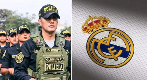 Indignación en el Real Madrid con la PNP por haber usado su escudo y asociarlo con acosadores sexuales elpopular.pe