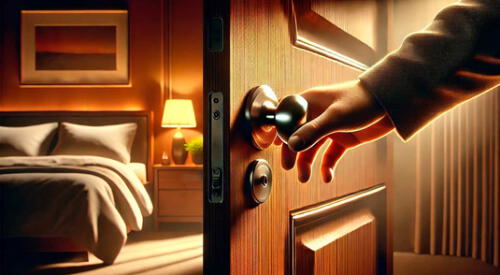 Descubre el significado de por qué cerrar la puerta antes de dormir. elpopular.pe