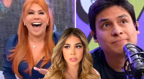 Magaly Medina no pudo evitar burlarse la situación de Víctor Caballero luego de conocer que Gabriela Serpa no le responde. elpopular.pe