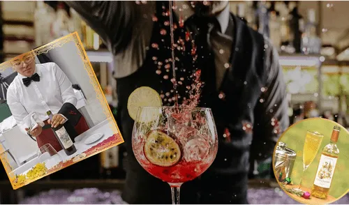 Estas fiestas navideñas deslumbra con cócteles a base de vinos. elpopular.pe