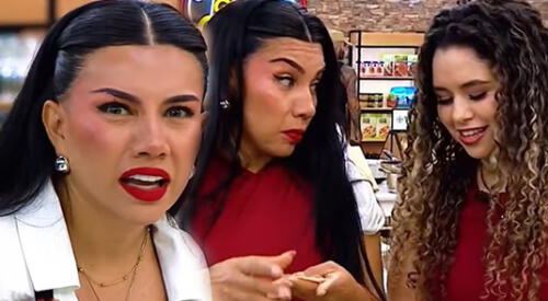 Diana Sánchez y Brenda Dávila se encontraron en el programa 'El Gran Chef: Famosos'. elpopular.pe
