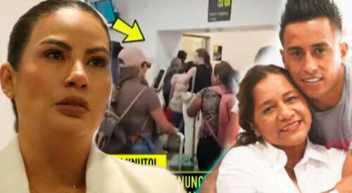 Pamela López y mamá de Christian Cueva se enfrentan. elpopular.pe