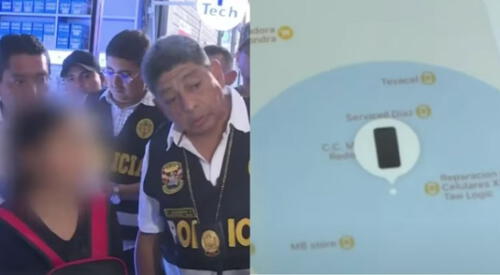 Una joven pudo detectar que su celular de alta gama se encontraba en uno de los stands de Las Malvinas, sin embargo, no tuvo respuesta de la PNP. elpopular.pe