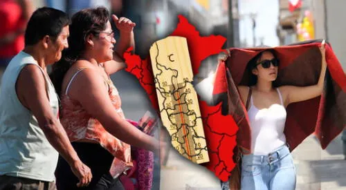 Conoce qué región del Perú sufrirá altas temperaturas, según Senamhi. elpopular.pe