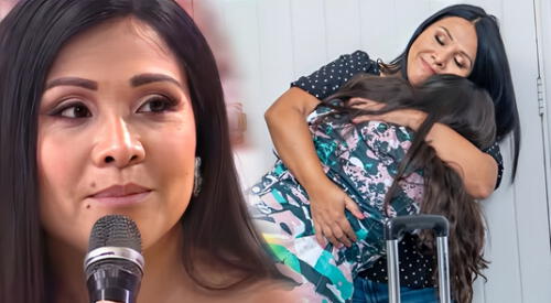 Tula se conmueve al DESPEDIRSE de su hija, quien partirá SOLA al extranjero. elpopular.pe