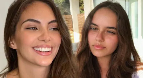 Natalie Vértiz compartió foto de su hermana menor Camila Vértiz. elpopular.pe