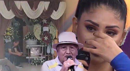 Difunden primeros videos del velorio del papá de Pamela Franco en Nuevo Chimbote: ¿La cumbiambera se dejó ver? elpopular.pe