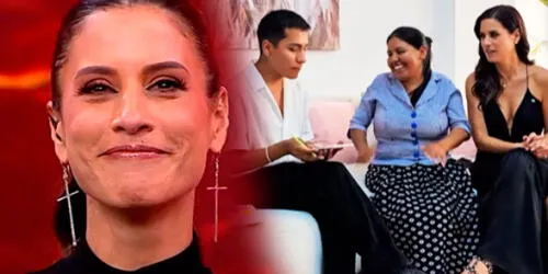 María Pía Copello emocionada por matrimonio de su trabajadora del hogar. elpopular.pe