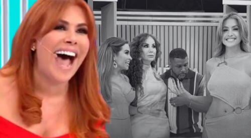 Magaly Medina se burla del rating de América Hoy con Milett Figueroa. elpopular.pe
