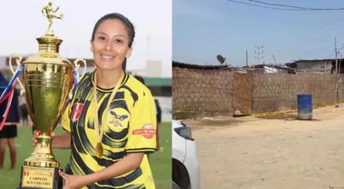 La joven futbolista Tamar Chilquillo Gonzales fue encontrada calcinada dentro de su vivienda en Ica. elpopular.pe