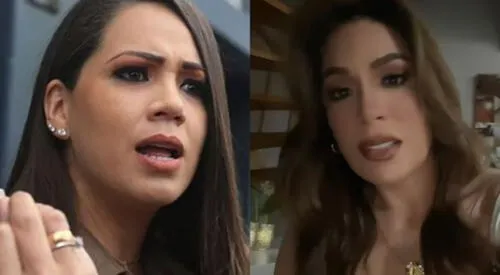 Melissa Klug le advirtió a Evelyn Vela que tenga pruebas de todo lo que hable. elpopular.pe