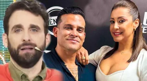 Rodrigo González reveló que Karla Tarazona y Christian Domínguez iniciaron su romance hace más de un año. elpopular.pe