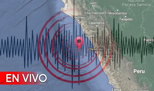 Conoce EN VIVO los temblores que ocurren en el Perú, según IGP. elpopular.pe