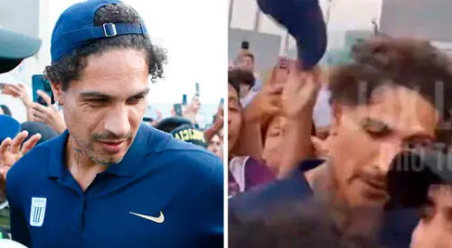 Paolo Guerrero y su insólita reacción tras sufrir ROBO frente a policías a su salida del aeropuerto elpopular.pe