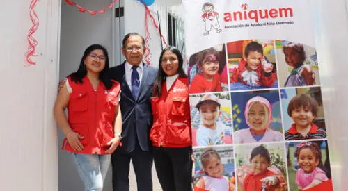 Aniquem atenderá a niños sobrevivientes de quemaduras en Cusco. elpopular.pe