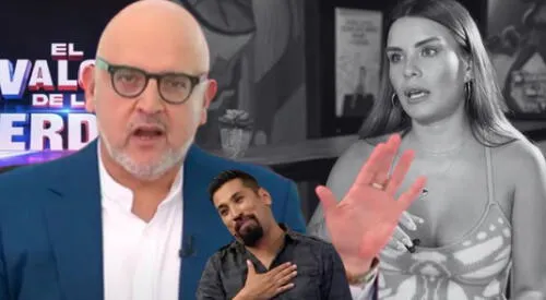 Beto Ortiz no quiere a Fiorella Retiz en El Valor de la Verdad. elpopular.pe