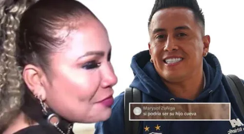 Marisol recibe fuertes comentarios por relación con Christian Cueva. elpopular.pe