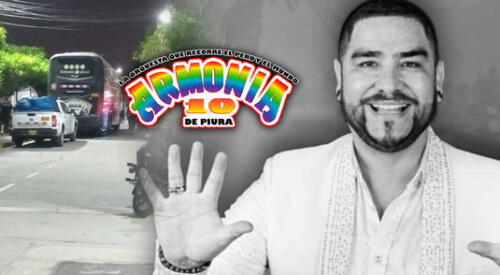 Paul Flores, cantante de Armonía 10, falleció víctima de una atenta de la extorsión contra la orquesta. elpopular.pe