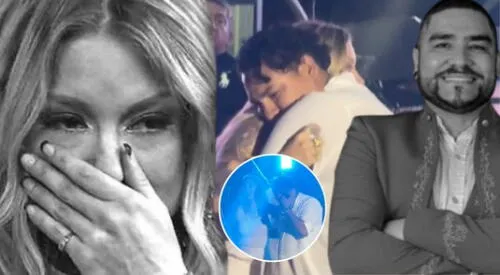 Leslie Shaw se quiebra en medio de homenaje a Paul Flores. elpopular.pe