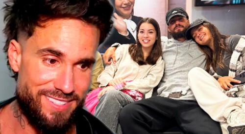 Gino Assereto realizó especial viaje con su pareja e hija. elpopular.pe