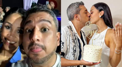 Ricardo Mendoza compartió algunas fotografías sobre su compromiso con Katya Mosquera. elpopular.pe