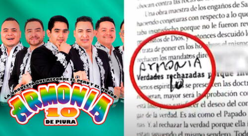 Hallan número de exmánager de Armonía 10 en libro de John Zafra. elpopular.pe