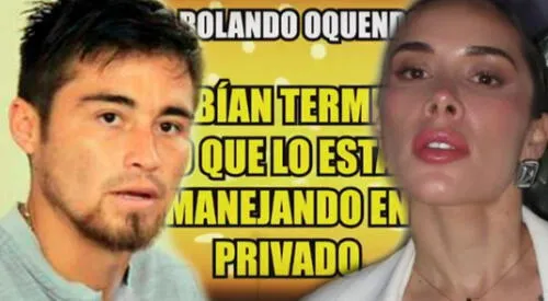 Rodrigo Cuba y Ale Venturo fueron entrevistados para un podcast durante crisis en su relación. elpopular.pe