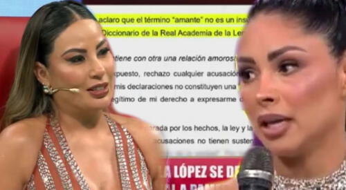 Pamela López le mandó fuerte mensaje a Pamela Franco. elpopular.pe