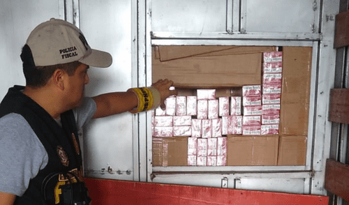 Importante operativo contra la ilegalidad y la piratería. Fuente: Difusión elpopular.pe