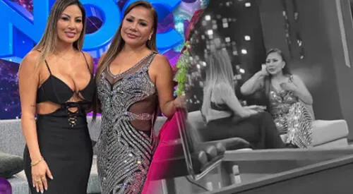 Difunden video del REAL trato entre Marisol y Pamela López A SOLAS durante corte comercial del programa de 'La Chola' elpopular.pe