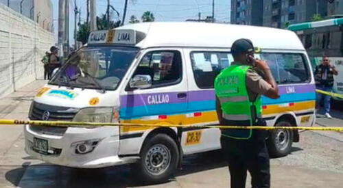 Chofer herido fue llevado al Hospital Carrión. elpopular.pe