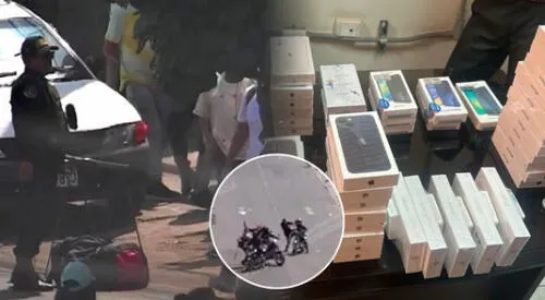 Robo millonario en Entel de Mega Plaza: Imágenes inéditas de la huida de criminales elpopular.pe