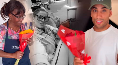 Said Palao realiza tierno gesto con sus trabajadoras del hogar. elpopular.pe