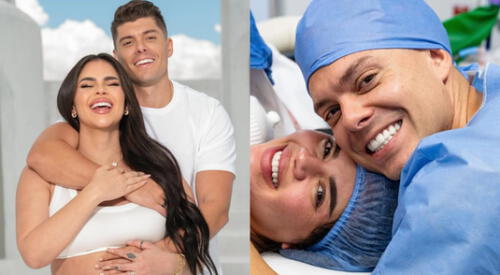 Natalia Segura dio a luz a su hijo con Ignacio Baladán. elpopular.pe