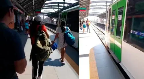 Hombre cae a rieles del Metro de Lima y paraliza estación Javier Prado elpopular.pe