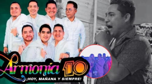 Armonía 10 toma decisión tras la muerte de Paul Flores y cambia de cantante. elpopular.pe