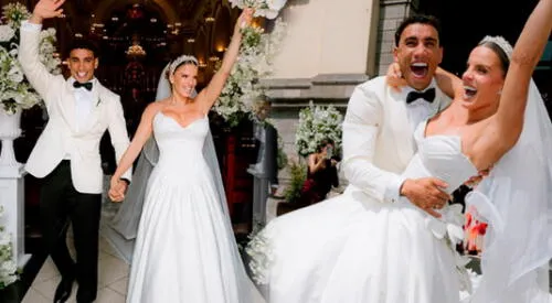 Alejandra Baigorria salió ganadora tras su boda. elpopular.pe