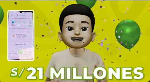 Afortunado peruano ya tiene en su cuenta premio de La Tinka elpopular.pe