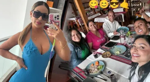 Pamela López: Esto hizo tras difundirse polémica reunión entre sus nanas, Pamela Franco y Christian Cueva elpopular.pe