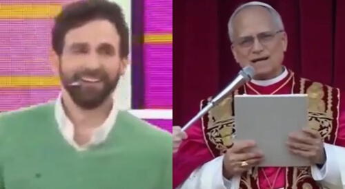 Rodrigo González estuvo muy emocionado con la elección del Papa León XIV. elpopular.pe
