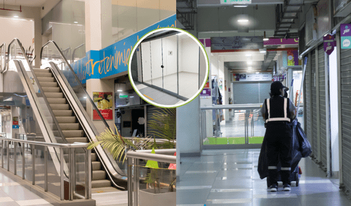El mall más triste de Lima Sur que pocos se atreven a visitar. elpopular.pe