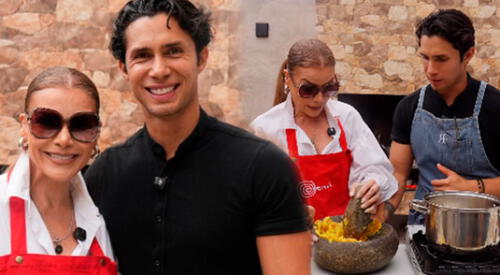 Olga Tañón cocina comida peruana. elpopular.pe