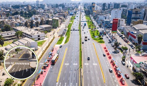 Lima renueva emblemática avenida de 3 distritos. elpopular.pe