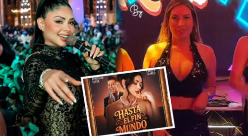 Pamela Franco REAPARECE tras debut de Pamela López como cantante con 'Hasta el fin del mundo' y SACA CARA por su versión con Christian Cueva elpopular.pe