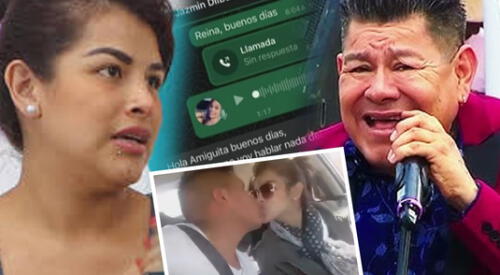 Jhazmín Gutarra habla POR PRIMERA VEZ sobre infidelidad a Dilbert Aguilar. elpopular.pe