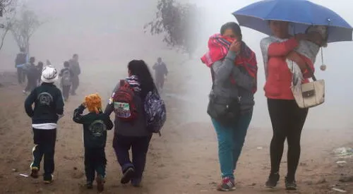Conoce los distritos de Lima que se verán afectados con las bajas temperaturas. elpopular.pe