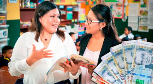 Profesores recibirán un Bono de 400 soles en junio. elpopular.pe